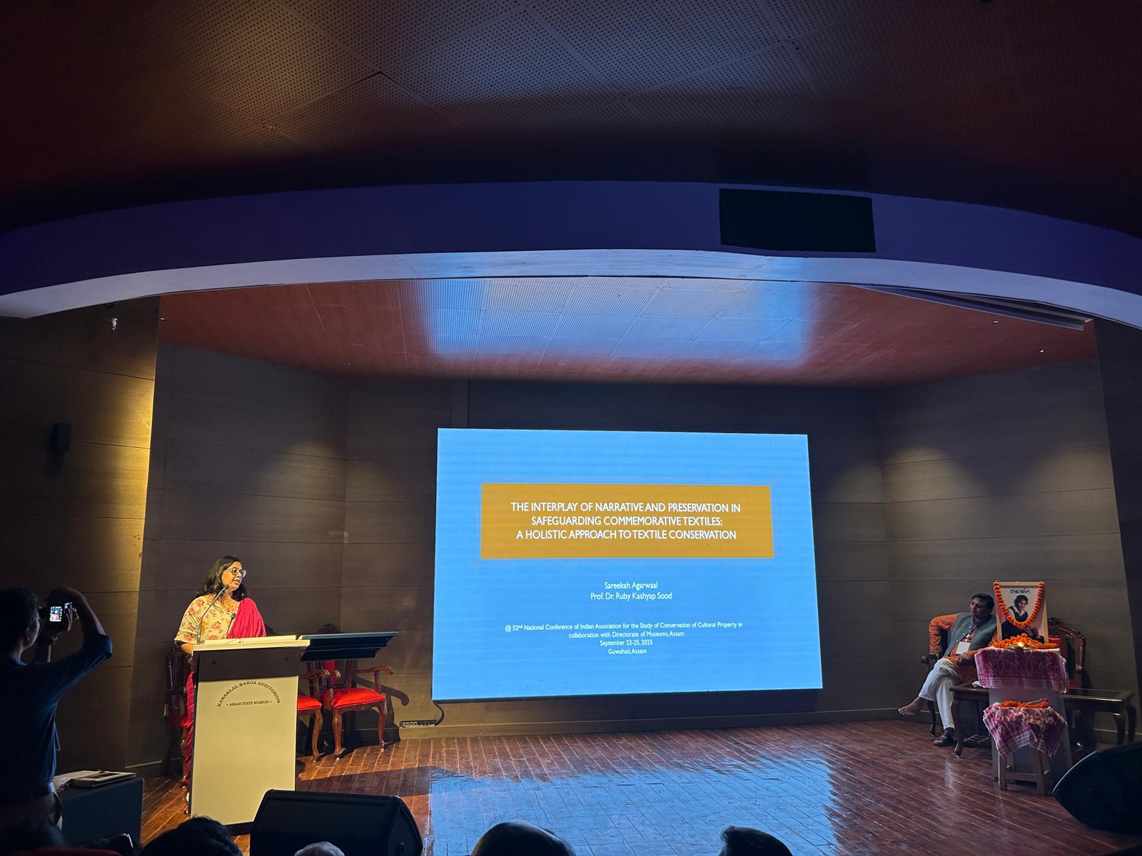 52ND NATIONAL CONFERENCE OF INDIAN ASSOCIATION FOR THE STUDY OF CONSERVATION OF CULTURAL PROPERTY ON CONSERVATION OF CULTURAL HERITAGE WITH AN EMPHASIS ON CONSERVATION OF TEXTILES
