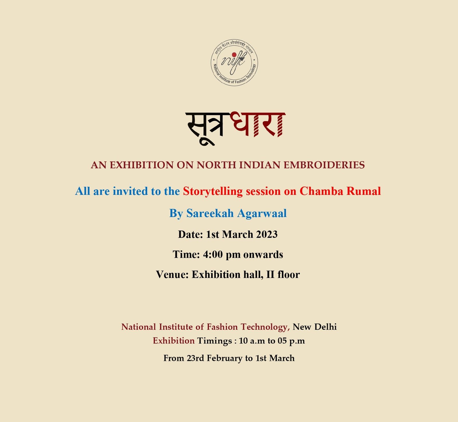 STOREYTELLING SESSION ON CHAMBA RUMAL

