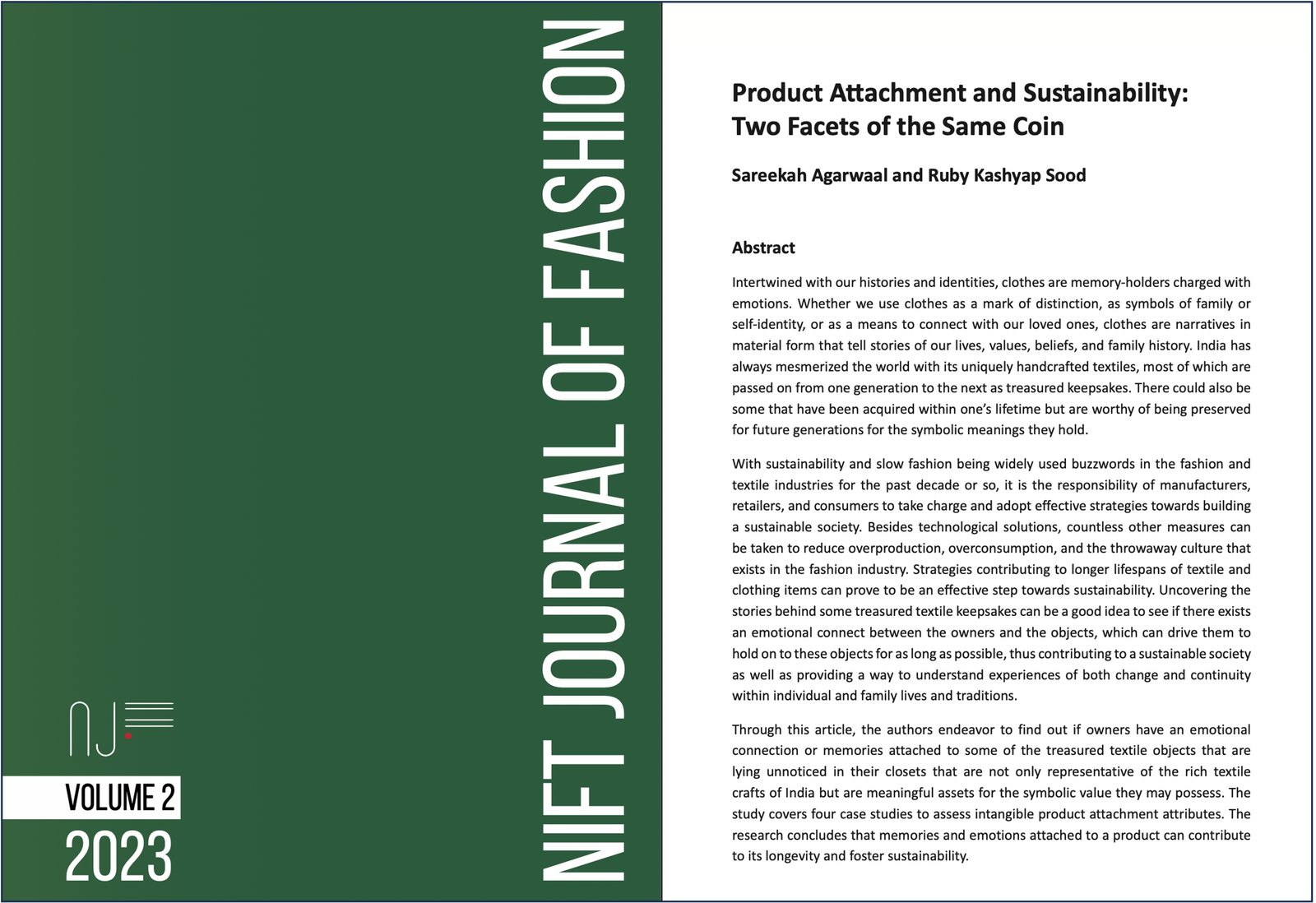 PRODUCT ATTACHMENT & SUSTAINABILITY